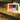 Miniatura emaliowana SCENE - Abstract with red